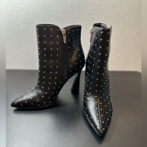 Nine West Torrie Studded High Heel Booties - Picture 6 of 8